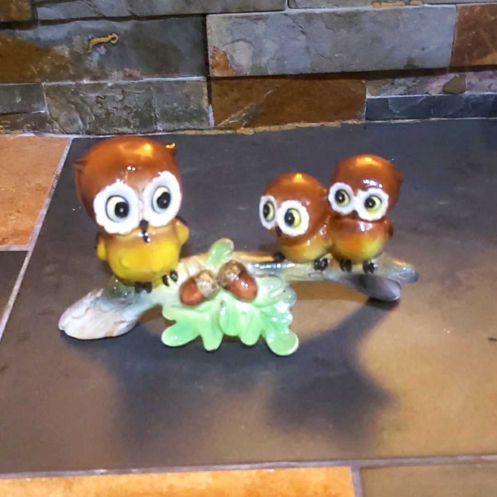 Vintage Norcrest Owls